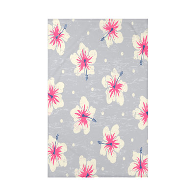 Jeté floral Hibiscus