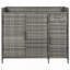 Armoire de rangement extérieure en osier 47,5 po-901121060