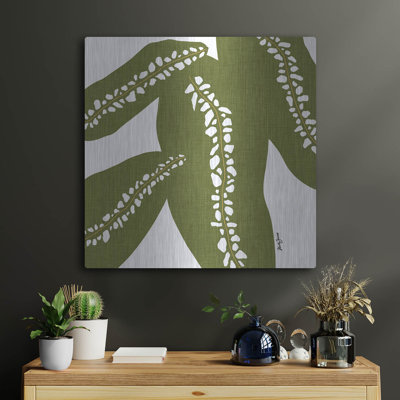 Winston Porter «Rhaphido» par Trish Sierer, art mural en métal, 24 po x 24 po