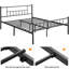 Delaenie Metal Platform Bed-534920292-534920298