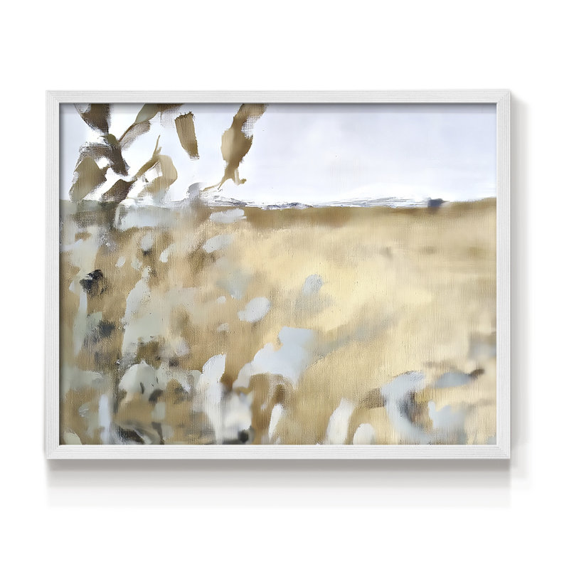 «Landscape Series» - Édition encadrée - Restickable, H 11 po x l 14 po, Blanc