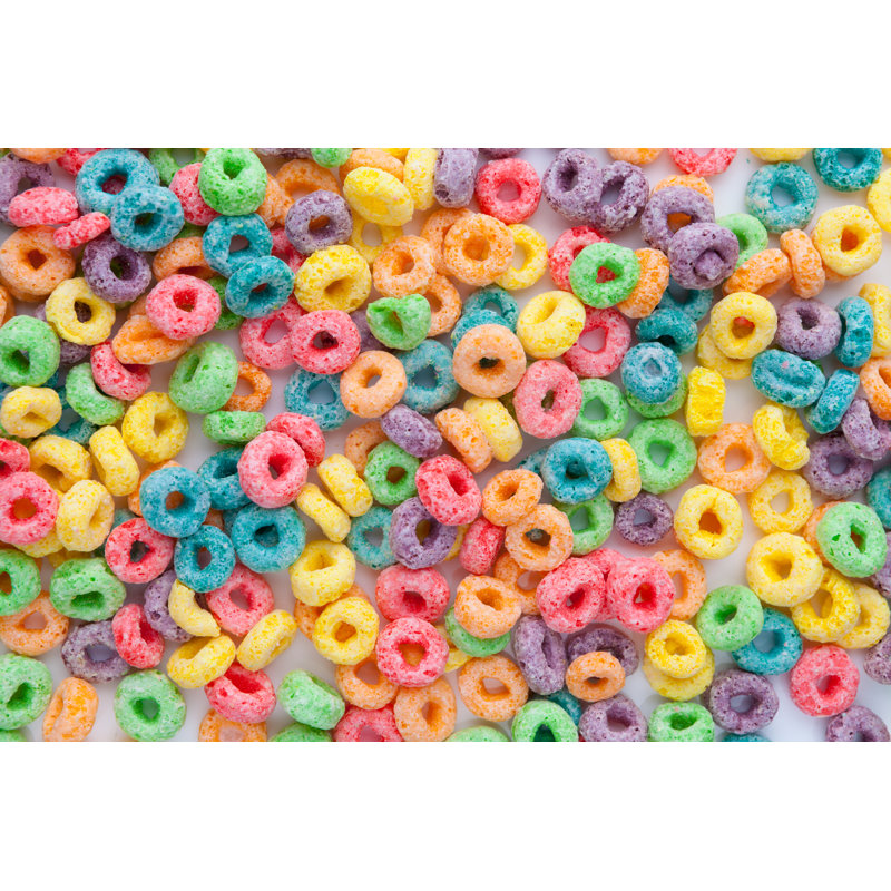Multicolor Cereals - Wrapped Canvas Print, 30cm H x 46cm W x 3.8 cm D