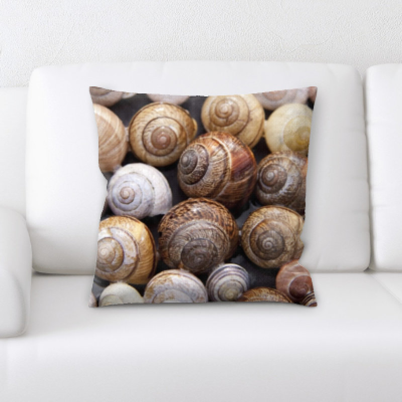 Coussin décoratif à plusieurs coquillages Hornbeck