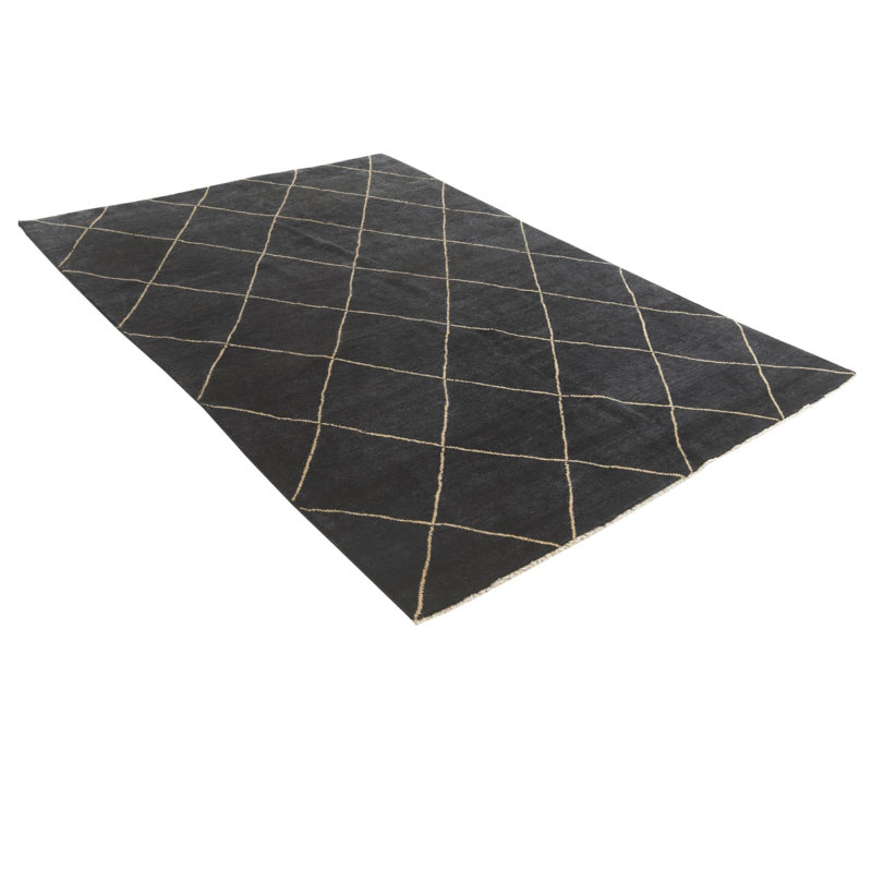 Tapis noir 5 x 8 Philip