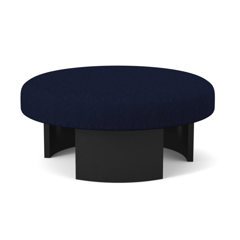 Repose-pieds Eclipse, Espresso, Bleu royal structurel
