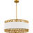 Hann 5-Light Brushed Gold Pendant