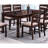 Sleek Solid Wood Dining Table In Antique Cherry - Rectangular With And Surface Protected