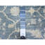 Tapis en laine de Peshawar nouÃ© Ã  la main, bleu, allongÃ© et Ã©troit, surdimensionnÃ©, 9 pi 10 po x 20 pi 3 po - CD32EC369CCE489198947294928D07B5