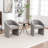Halley Velvet Upholstered Dining Chair-1459958062