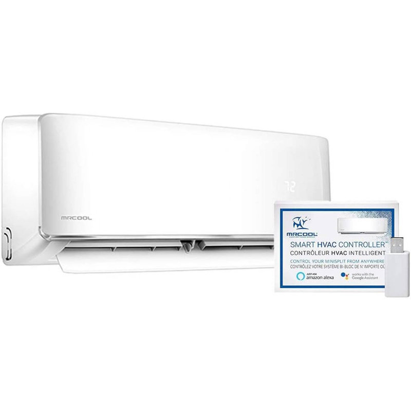 MRCOOL 12,000 BTU White Ductless Mini Split Air Conditioner and Heat Pump