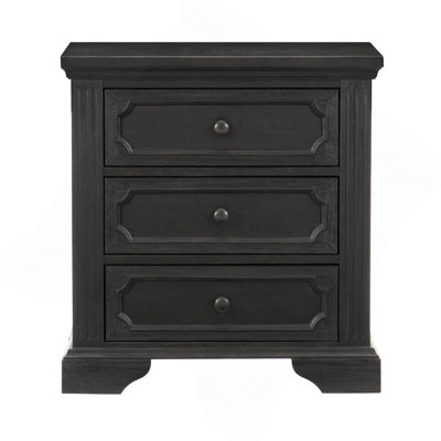 Table de chevet 3 tiroirs Traditional Design