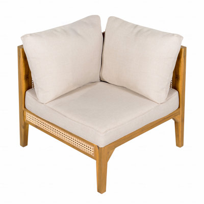 Chaise de coin d'extérieur 1 pièce