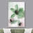 " Watercolor Explosion Green & Red Floral Botanical Minimalism "-92187089-92187090