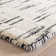 Ozzie Abstract Hand Loomed Area Rug in Black/White