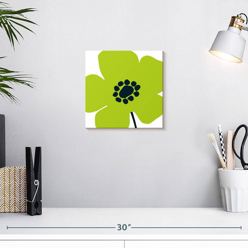 Harnek Pop Art Floral IV, H 10 po x l 10 po