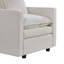 Fauteuil de lecture en tissu Chenille-1923209532