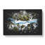 Mountain Ravine in Iceland - Wrapped Canvas-61878018