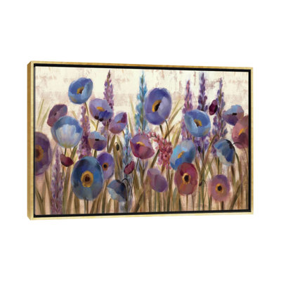 Lupins et coquelicots par Silvia Vassileva - reproduction d'art