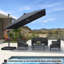 Carone 3m Square Cantilever Parasol-670452128