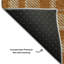 Tapis paprika Cerrito AMF563 lavable à la machine de qualité supérieure-104098281