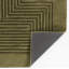 Orlie Hand Tufted Wool Geometric Area Rug in Brown-931842007-867051354
