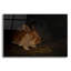  «Resting Bunny Rabbit 3» par Marian Parsons, art mural en verre acrylique, 24 po x 16 po-1671483603