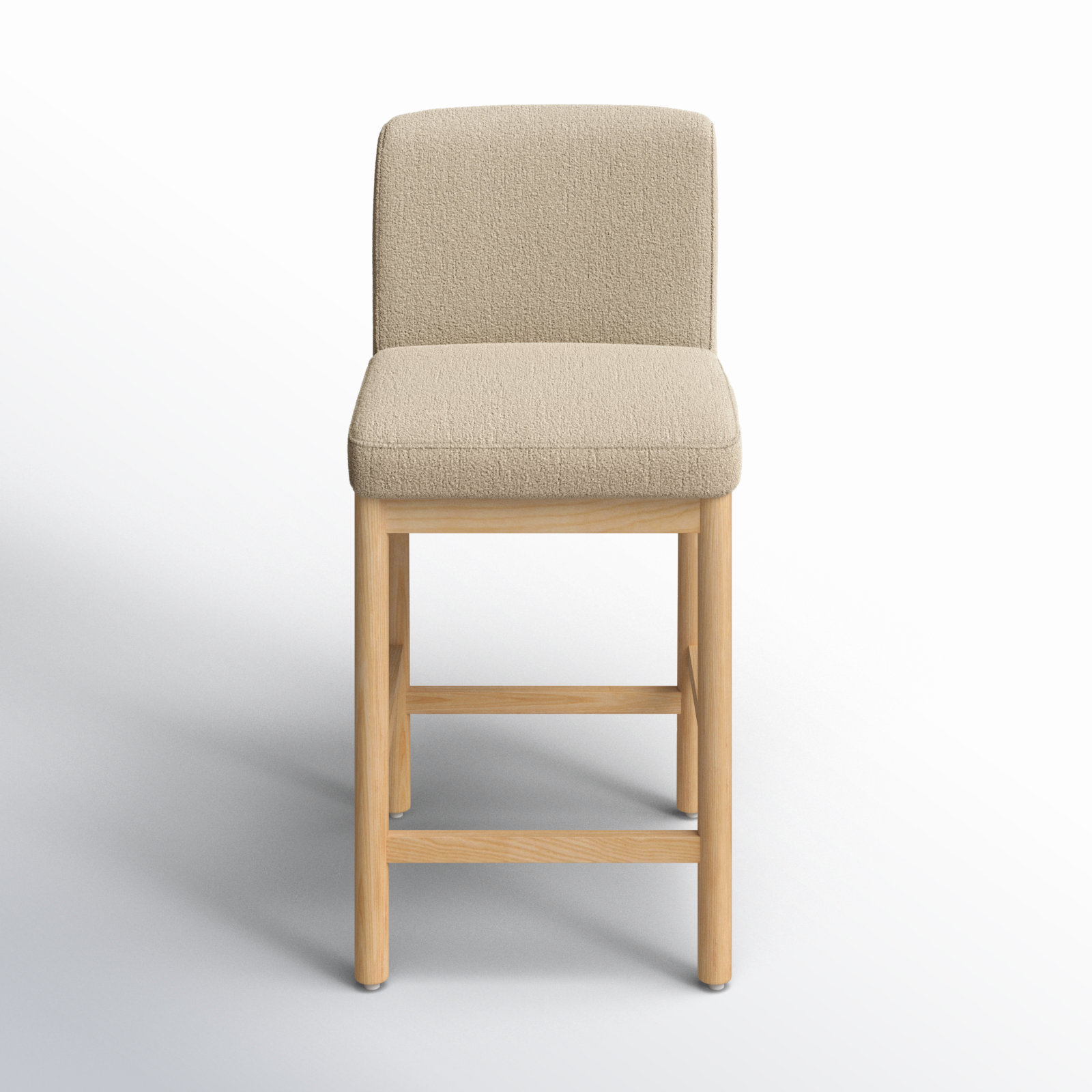 Connie Boucle Counter Stool, Oatmeal