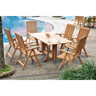 Sealrock Outdoor 7 - Piece Teak Dining Set