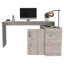 Bureau d'ordinateur en L Axis avec rangement ouvert et fermé-902318394
