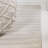 Alexuss High-Low MidCentury Modern Arch Stripe Two-Tone Beige/Cream Indoor/Outdoor Rug-1682887202