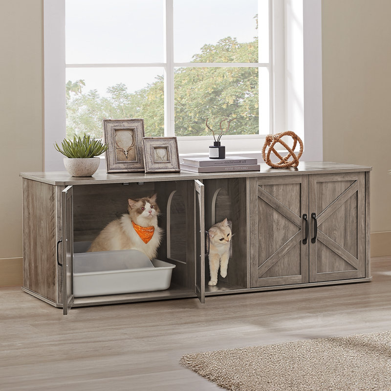 Meuble télé pour chat, Heather Griege