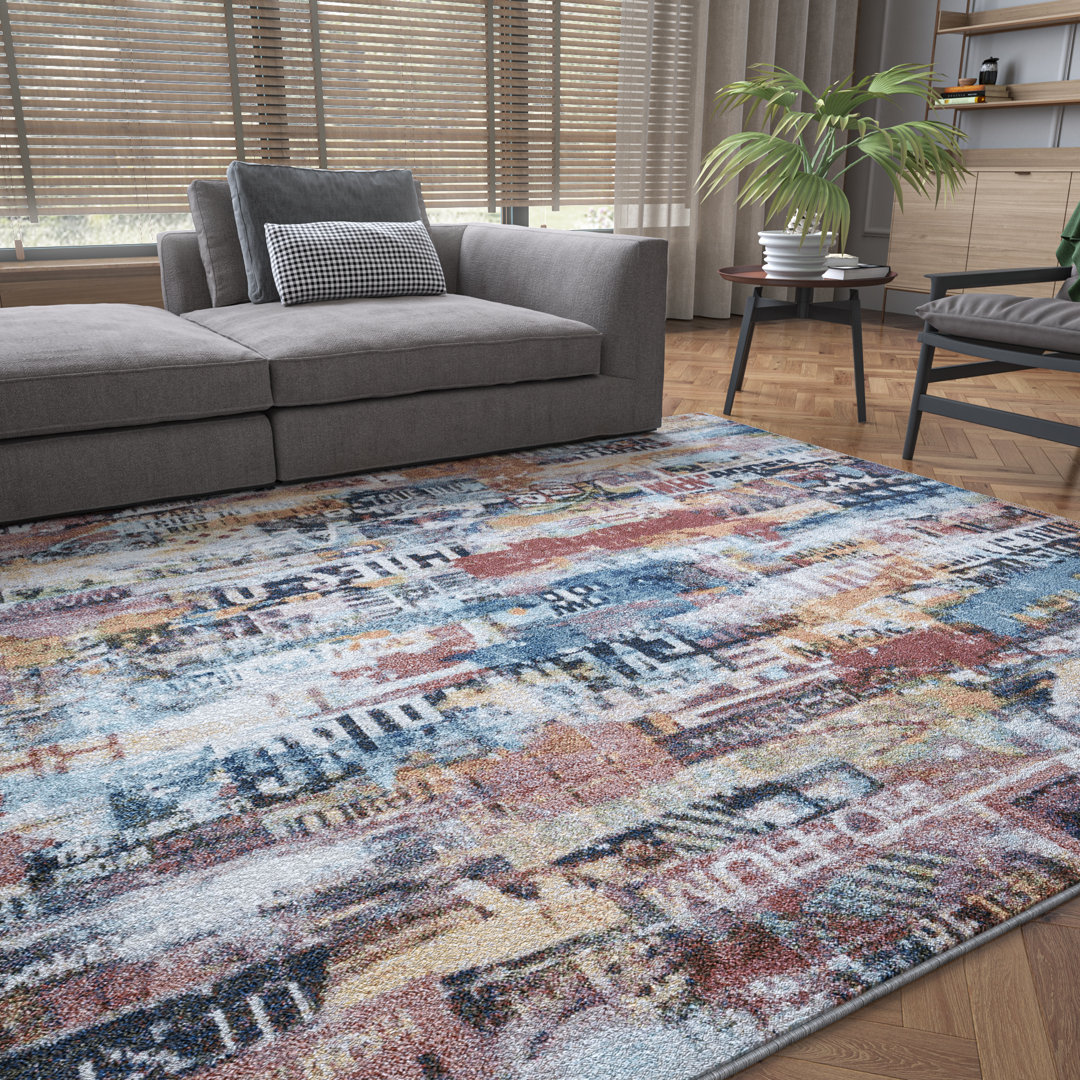 Gwendolyn Abstract Indoor Rug 17 Stories Rug 