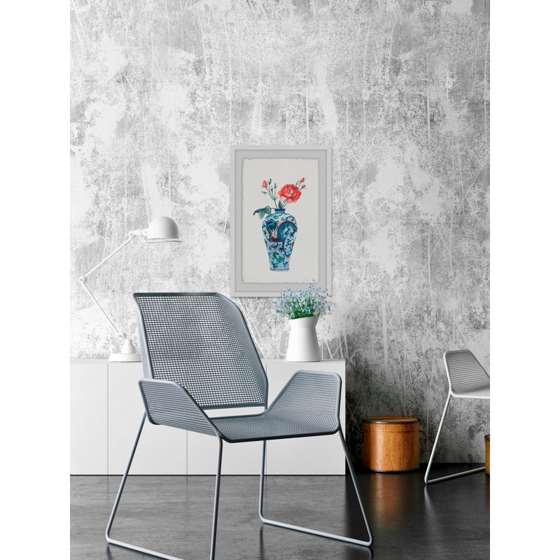 Blooming Flowers - Single Picture Frame Painting, 61cm H x 41cm W 