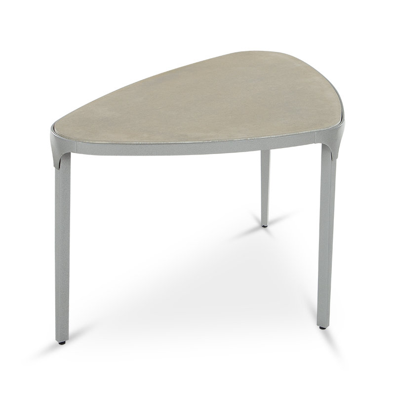 Amalfi Outdoor Triangular Coffee Table, 20.5" W x 32.5" L x 18.5" H