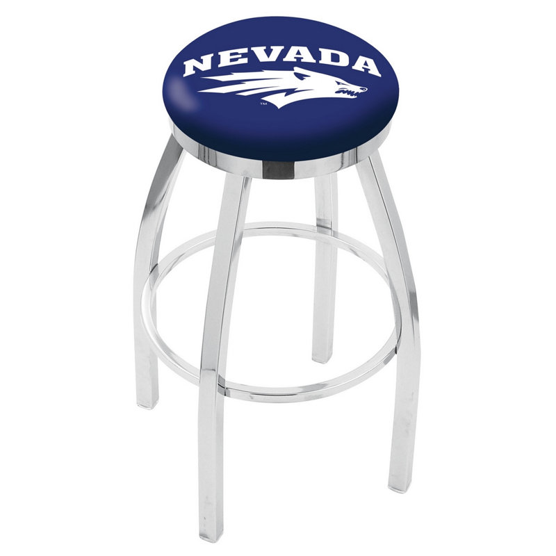 NCAA Swivel Counter and Bar Stool, Nevada, "Bar Stool (30" Seat Height)"