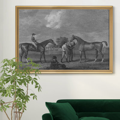 «Eclipse and Shakespear», reproduction d'art sur toile encadrée