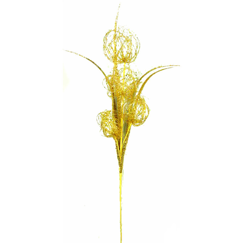 Pique de Noël glitter Sword Grass, Or