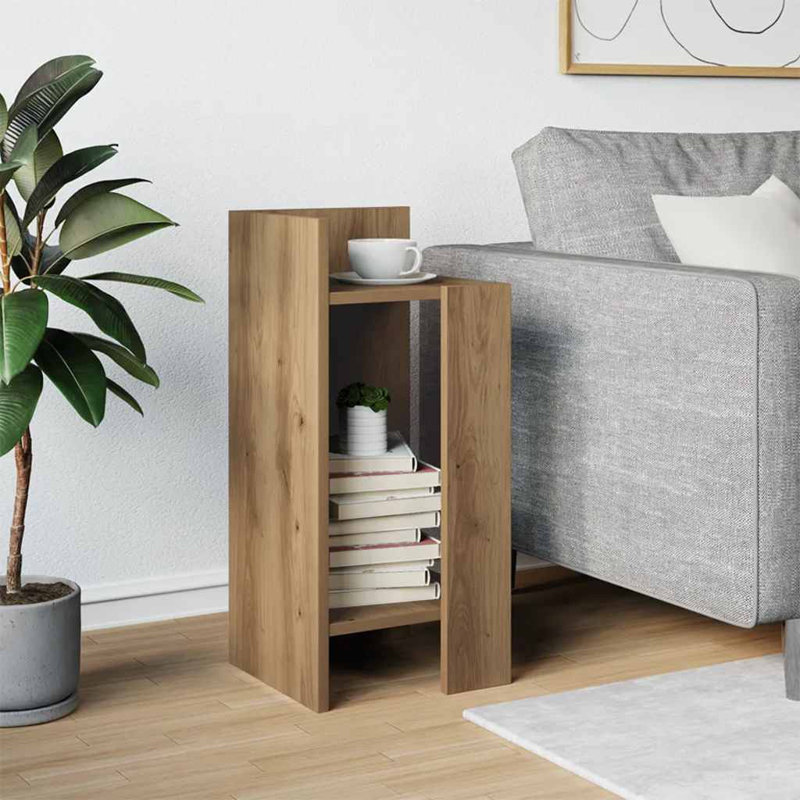 7-9 End Table, Artisan oak