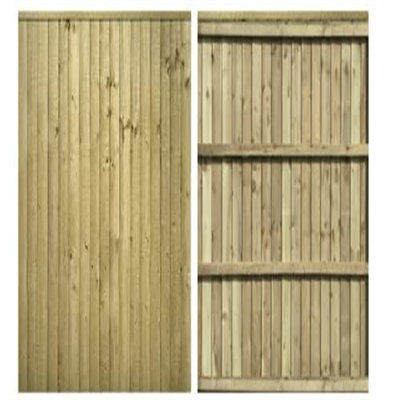 ELEP Brown Wood Pet Barrier