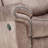 Two Tone Velvet Glider Recliner-2046101891