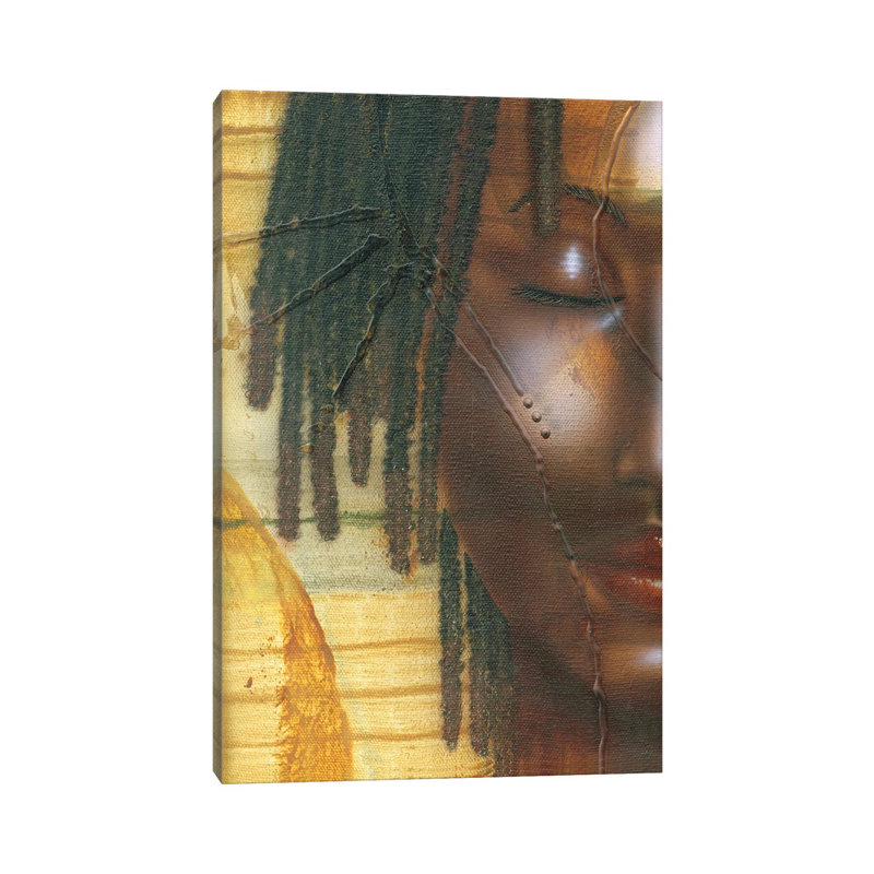 Cindy 1 Piece Wrapped Canvas Painting, 30.48 cm H x 45.72 cm W