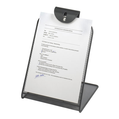 Mesh Copyholder in Black