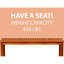 Banc pour patio
