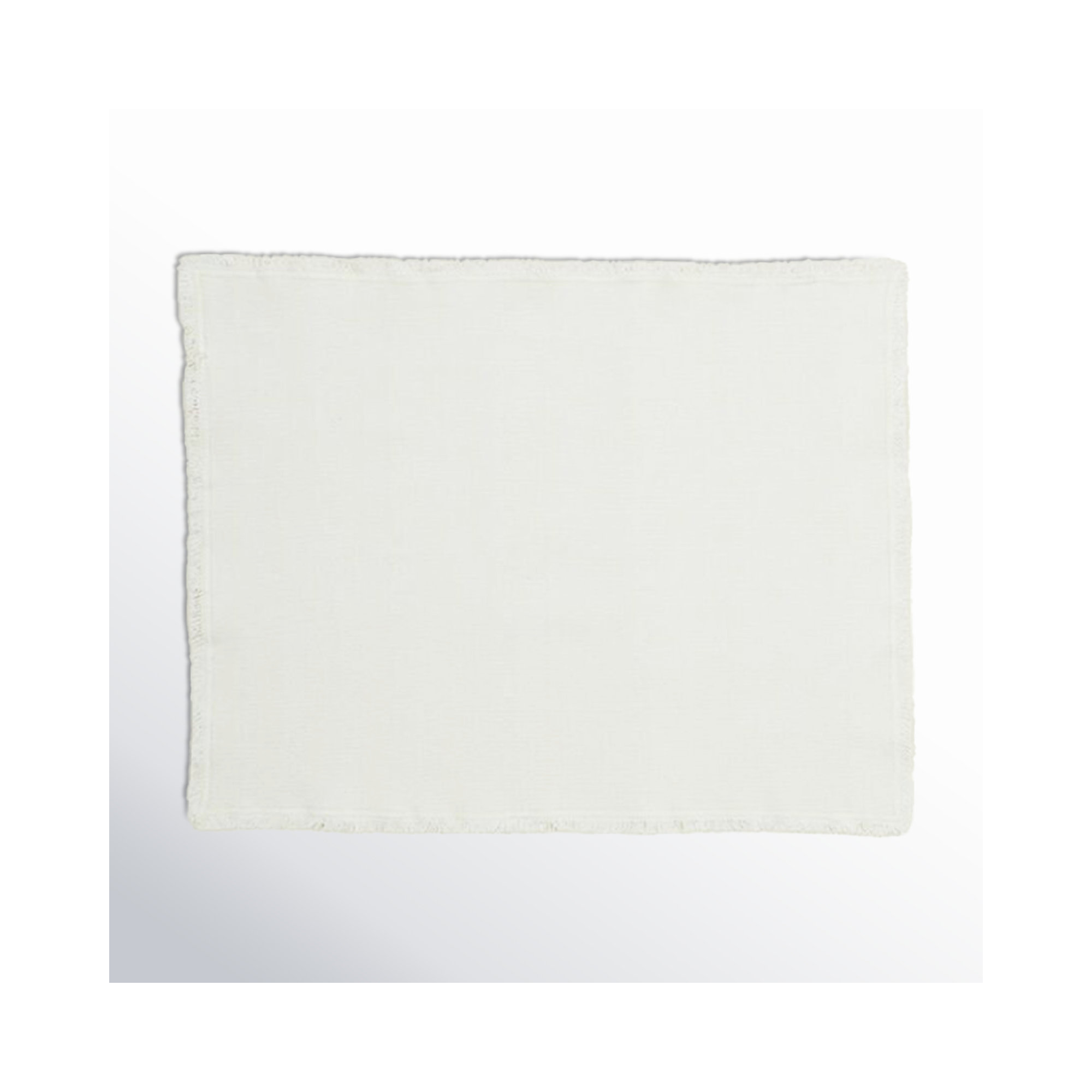 Essential Cotton Placemat - Set Of 4, Ivory