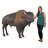 Large Scale Buffalo of the Great Plains Statue