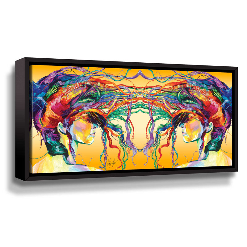 « windswept alter ego », reproduction d’art sur toile, Toile tendue, H 12 po x l 24 po x P 2 po