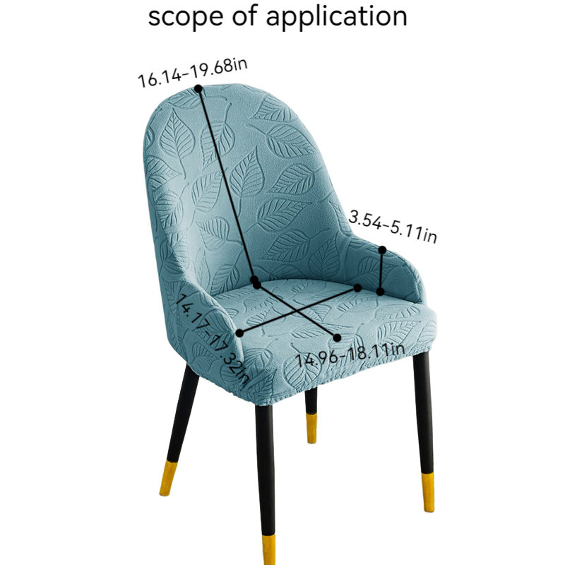 Housse pour chaise de salle à manger