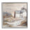 Maison de campagne avec de hautes herbes traditionnelles - Peinture