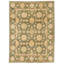 High-Quality Hand-Knotted Dark Green Area Rug