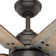 70" Warrant 6 - Blade LED Standard Ceiling Fan with Wall Control and Light Kit Included